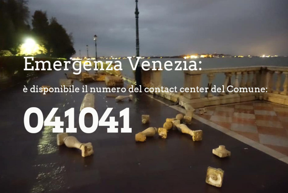 Acqua alta devastante: a Venezia la notte più lunga.