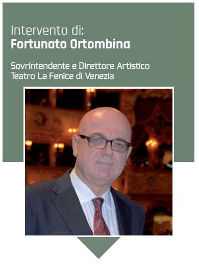 Il Sovrintendente e Direttore artistico del Teatro La Fenice di Venezia Fortunato Ortombina