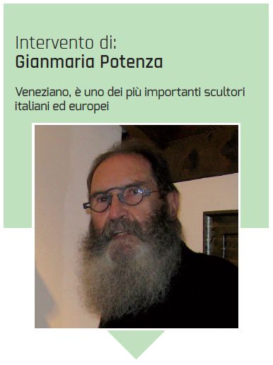 Lo scultore Gianmaria Potenza