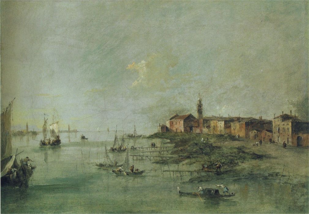 Francesco Guardi, "La spiaggia"