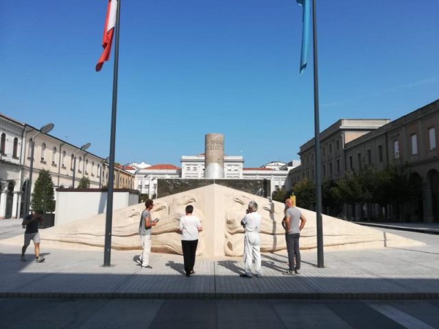 Il monumento dedicato a Giovanni Ancillotto a San Donà di Piave