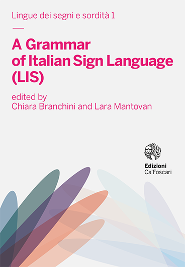 E' uscita la prima grammatica italiana della lingua dei segni.