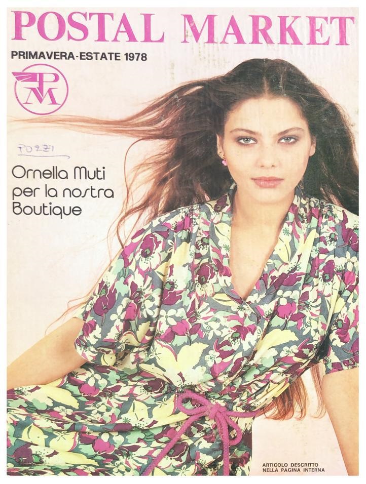 Ornella Muti cover PostalMarket