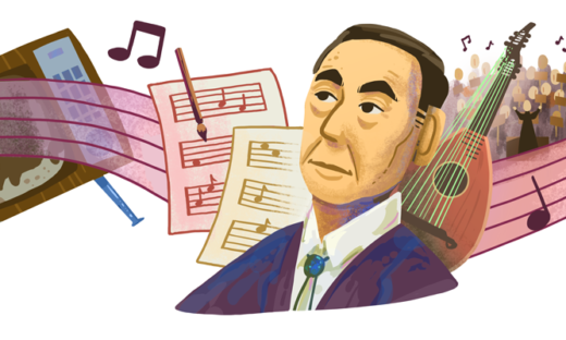 Akira Ifukube: il doodle di oggi dedicato al celebre compositore
