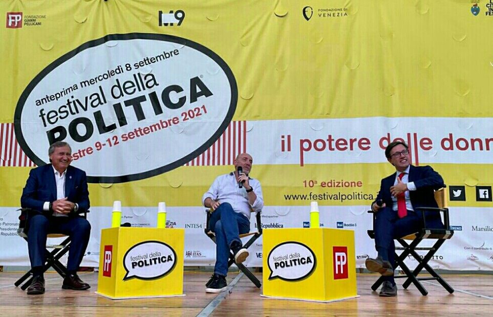 Strategie urbane: Brugnaro e Nardella al Festival della Politica