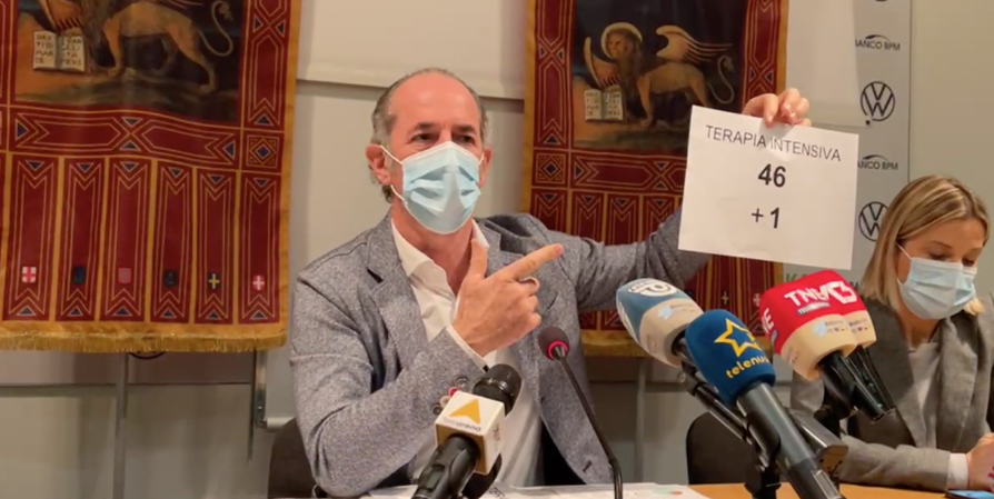 Zaia: «Siamo in una pandemia di non vaccinati»