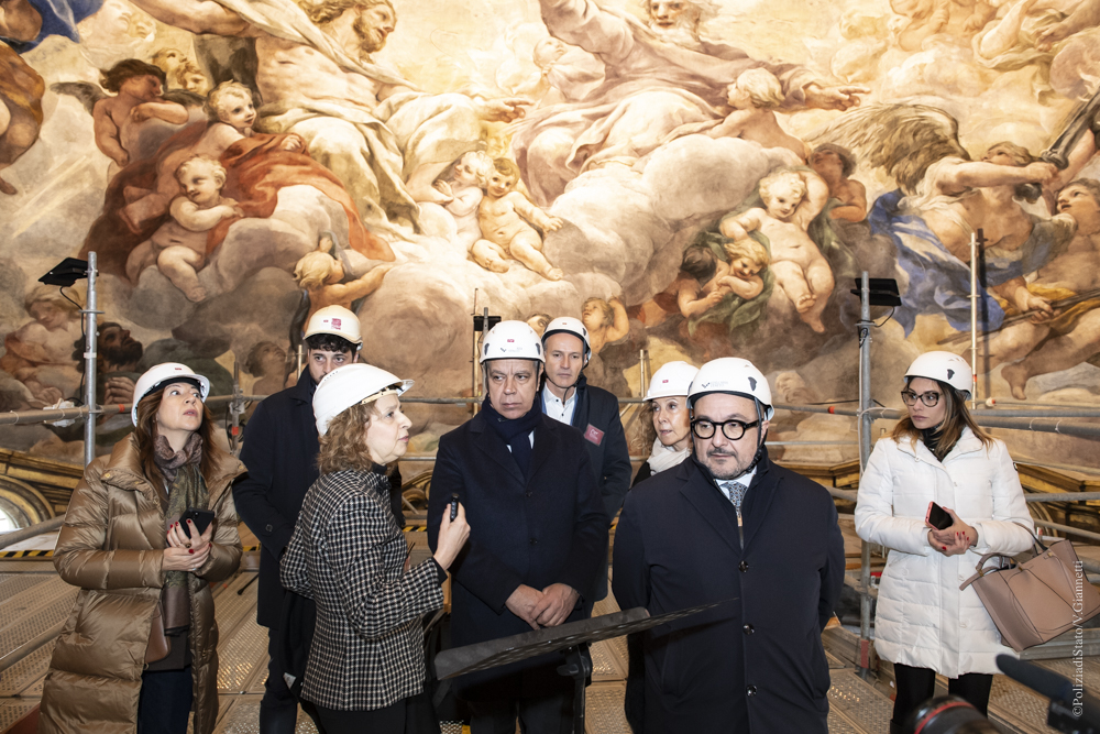 A Roma ritorna a splendere la cupola di Pietro da Cortona