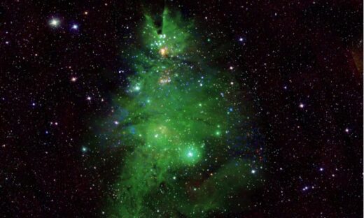 L'albero di Natale cosmico della NASA