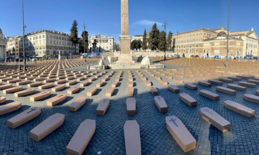 Mille bare a Piazza del Popolo, a Roma