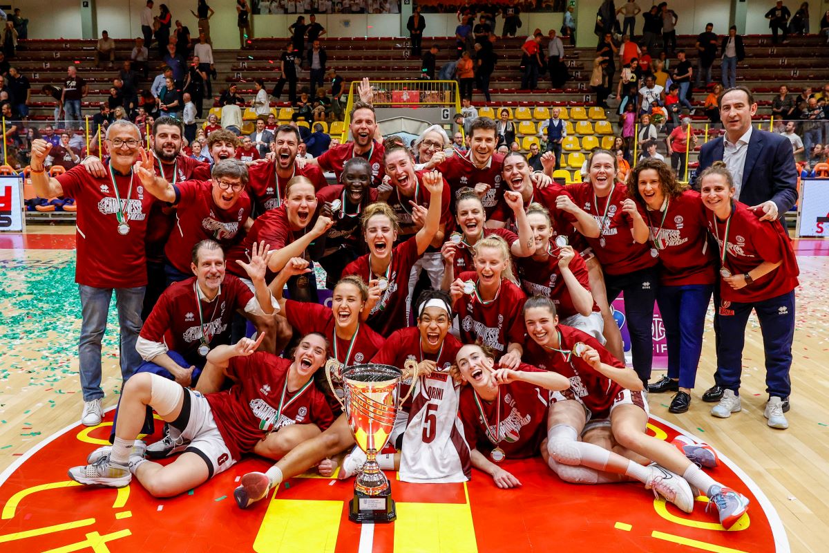 Basket: Umana Reyer Venezia campione d'Italia femminile