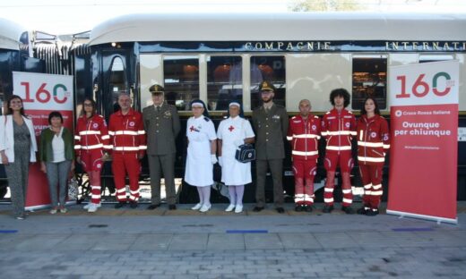 Sull'Orient Express le celebrazioni dei 160 anni della CRI