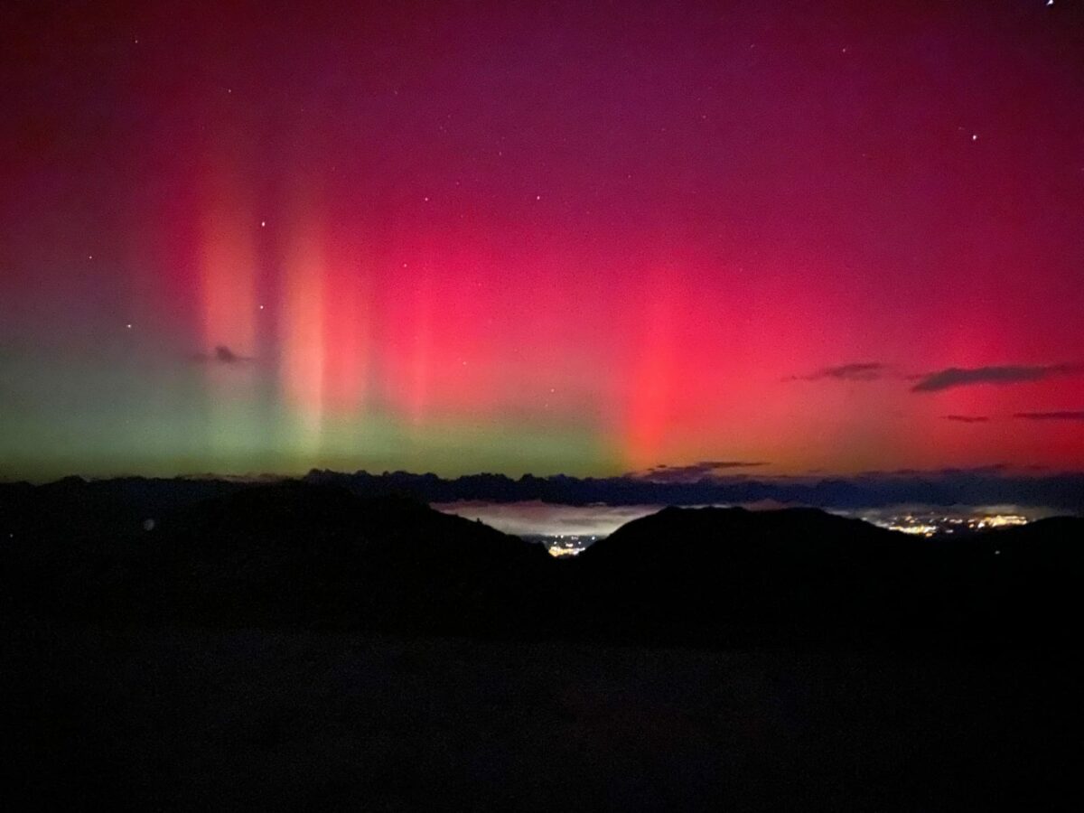 Meraviglia: l’Aurora Boreale arriva nel cielo d’Italia