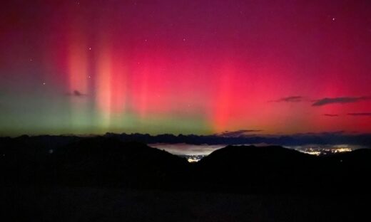 Meraviglia: l’Aurora Boreale arriva nel cielo d’Italia