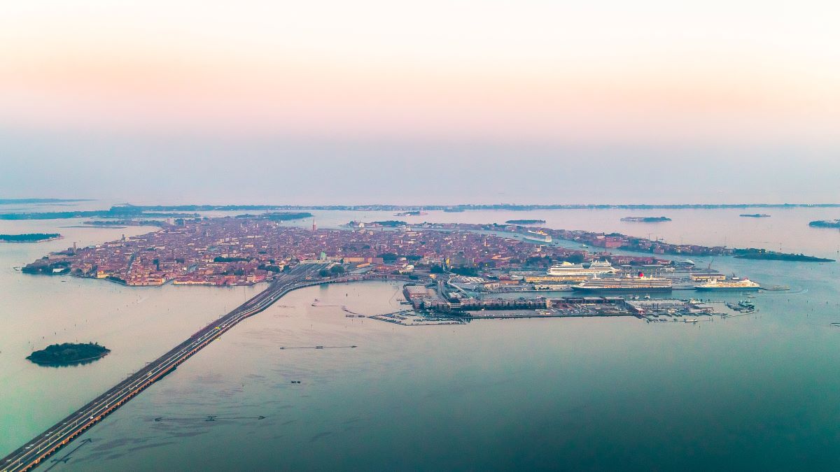 Al Tronchetto sta nascendo il nuovo acquedotto di Venezia