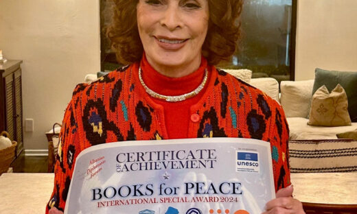 A Sophia Loren ed Edoardo Ponti il Books for Peace 2024